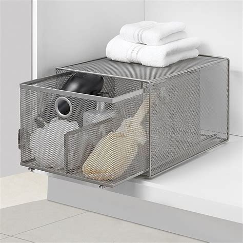 stackable wire mesh drawers